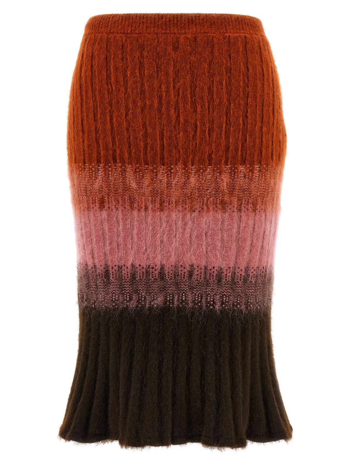 Multicolour Wool Skirt