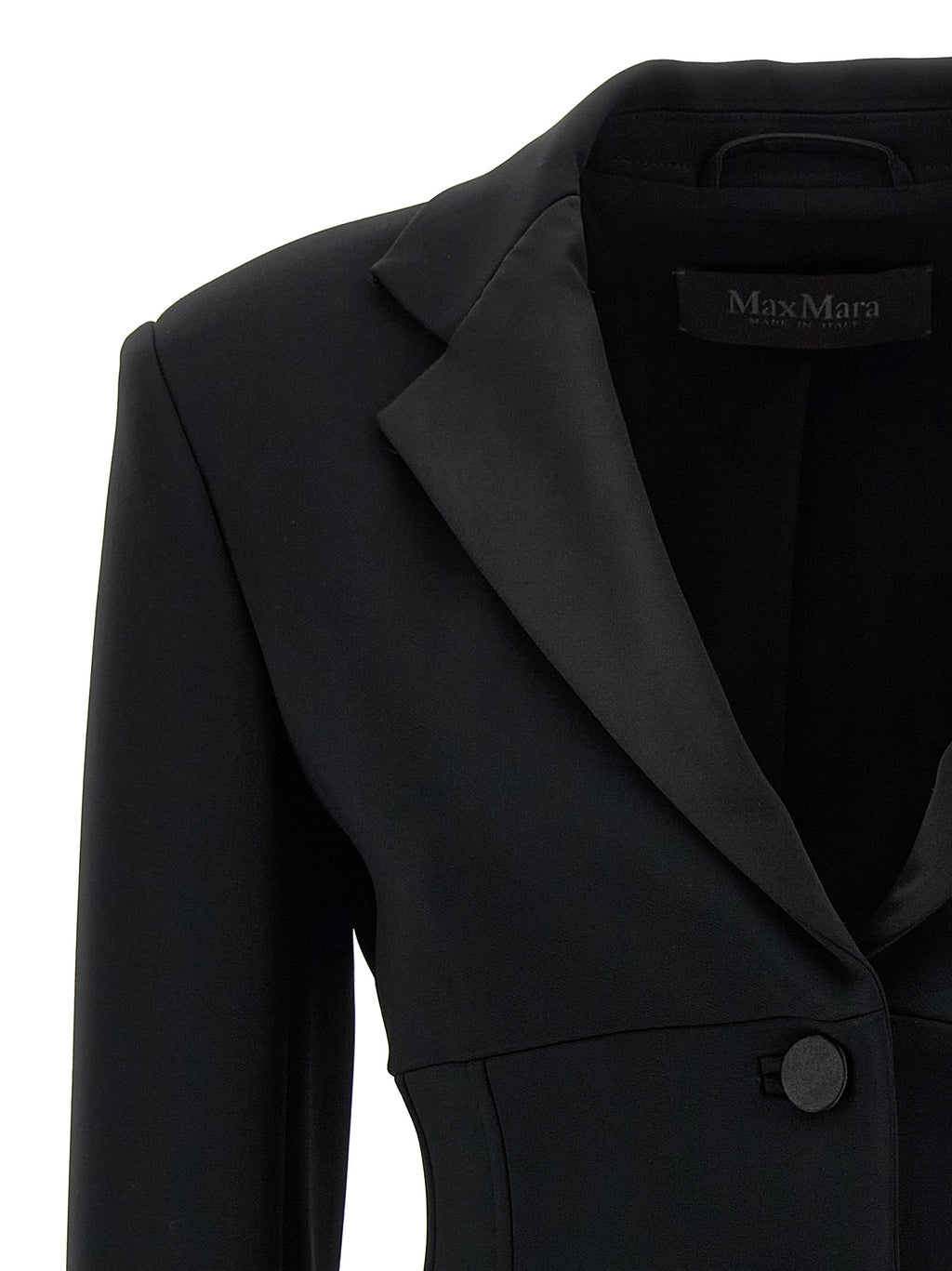 Blazer en viscose noir