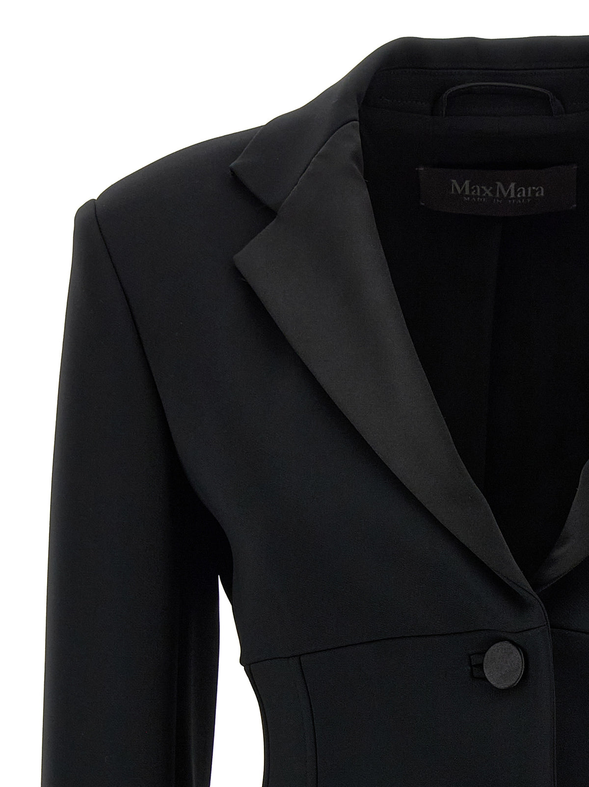 Blazer en viscose noir