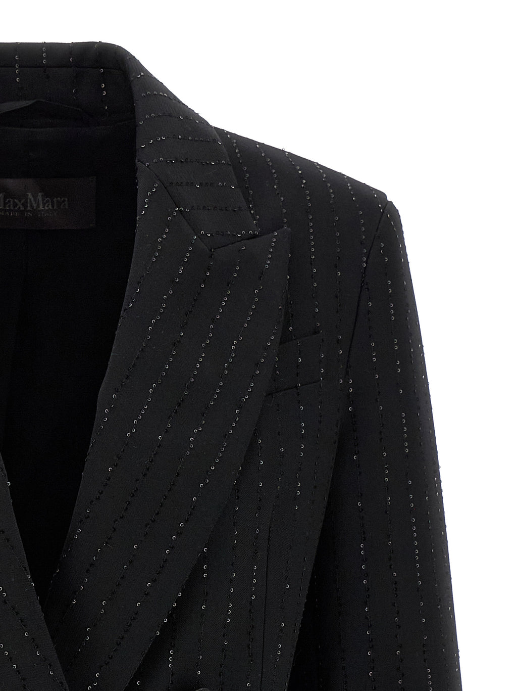 Virgin Wool Blazer – Black