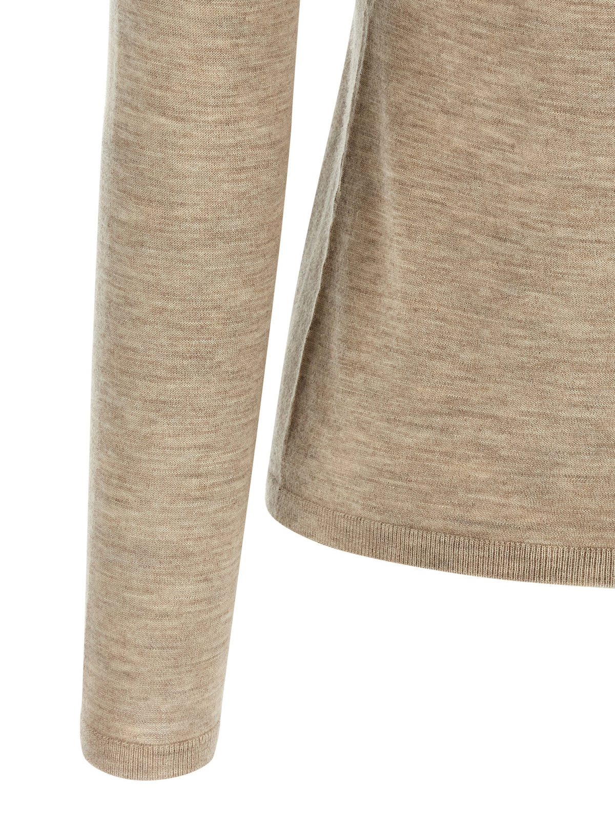 Beige Cashmere Sweater