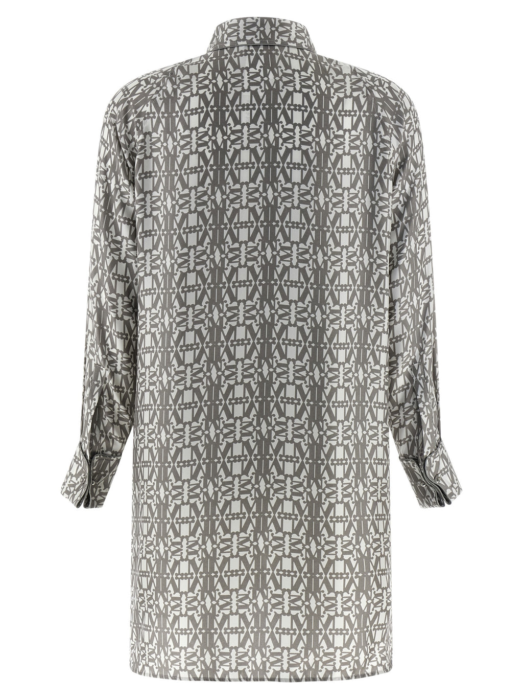 Robe en soie – Gris
