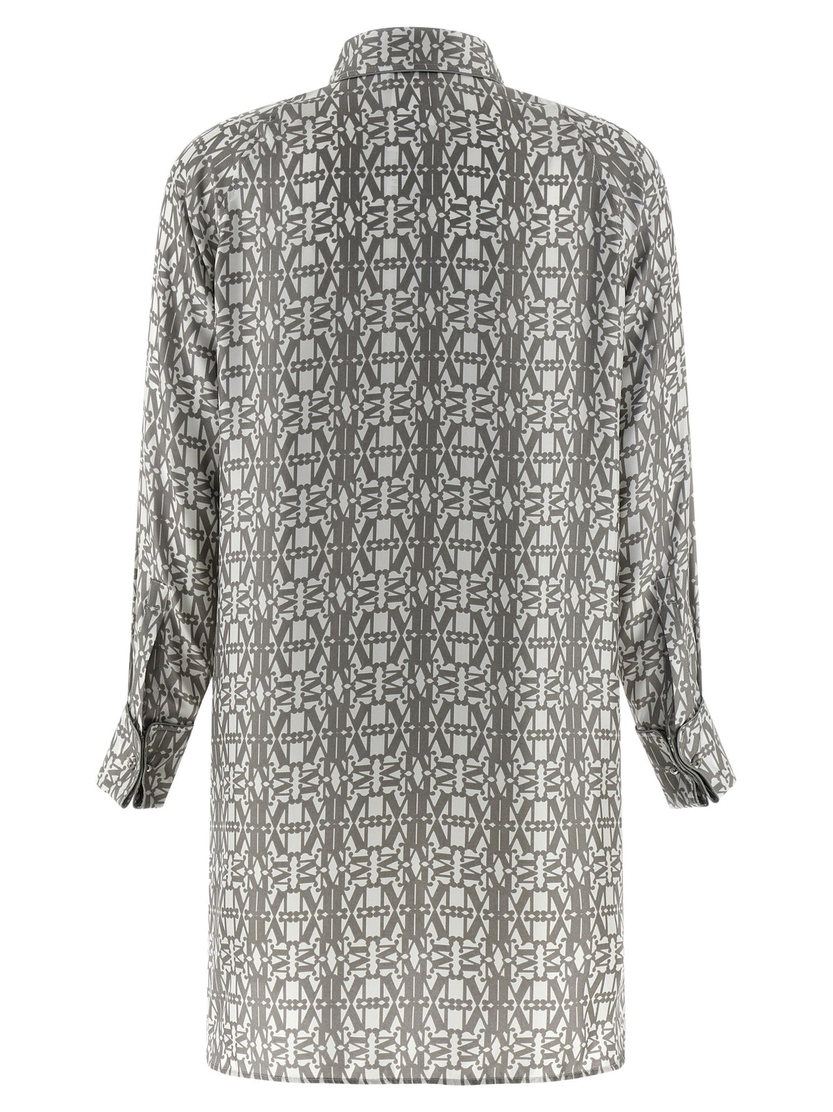 Robe en soie – Gris