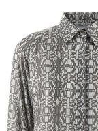 Robe en soie – Gris