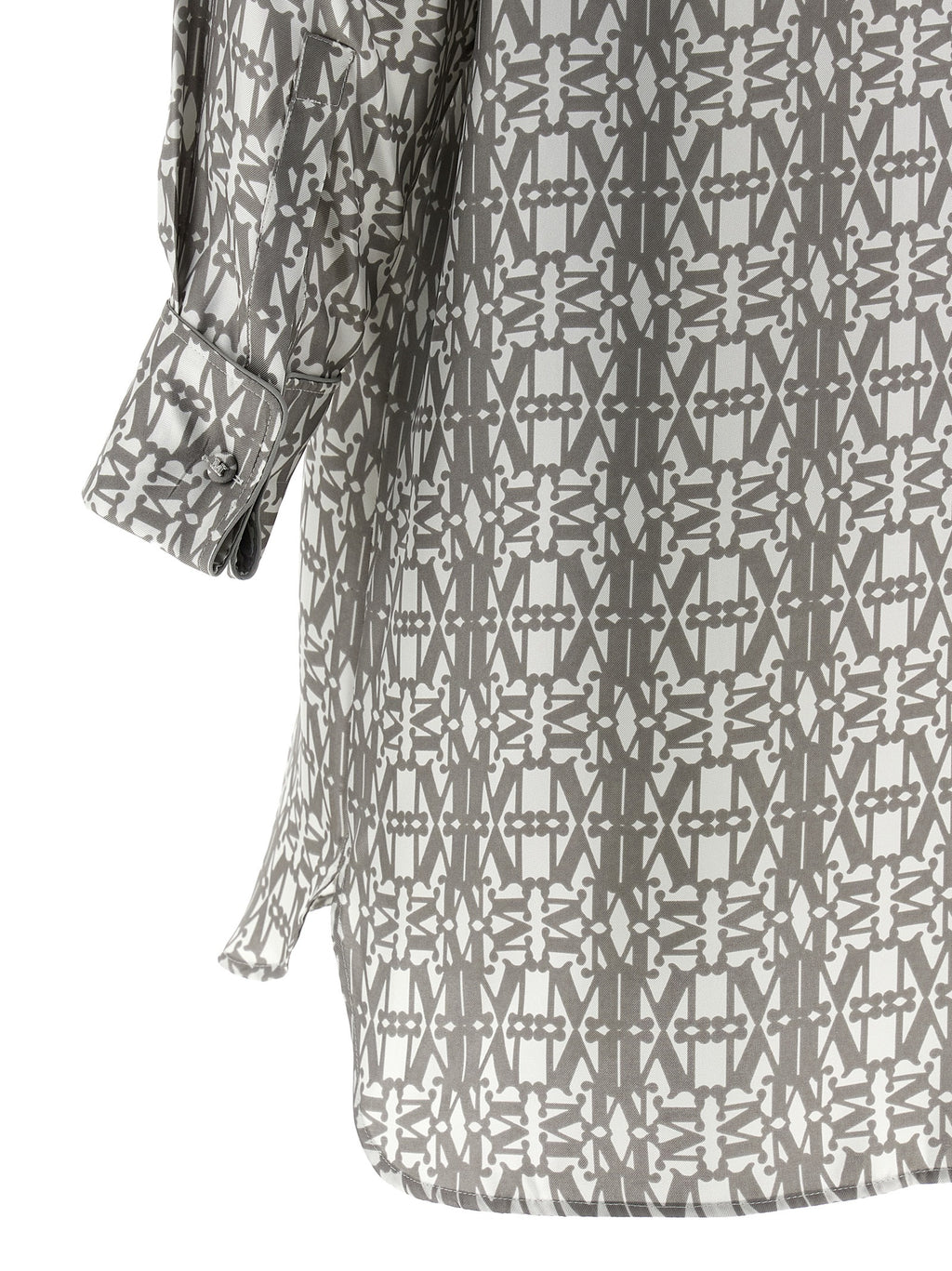 Robe en soie – Gris