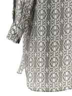 Robe en soie – Gris
