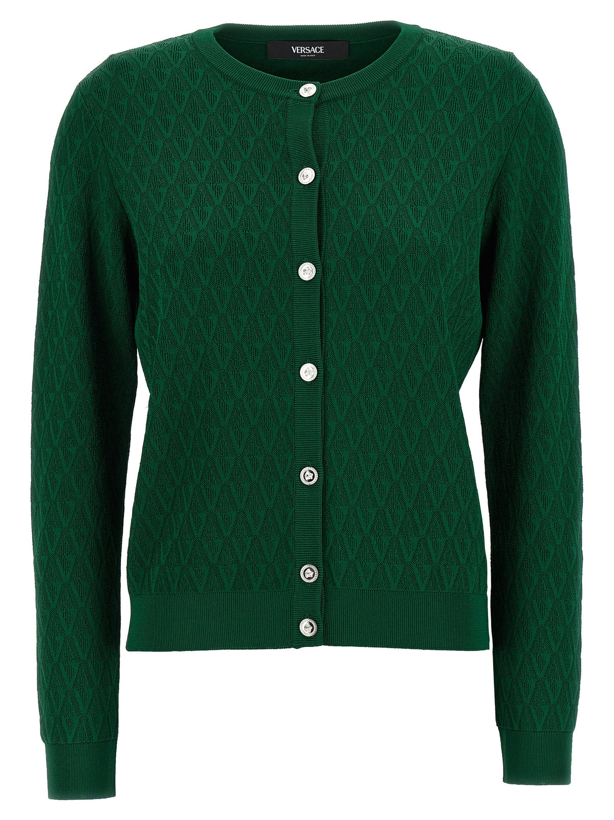 Green Viscose Cardigan