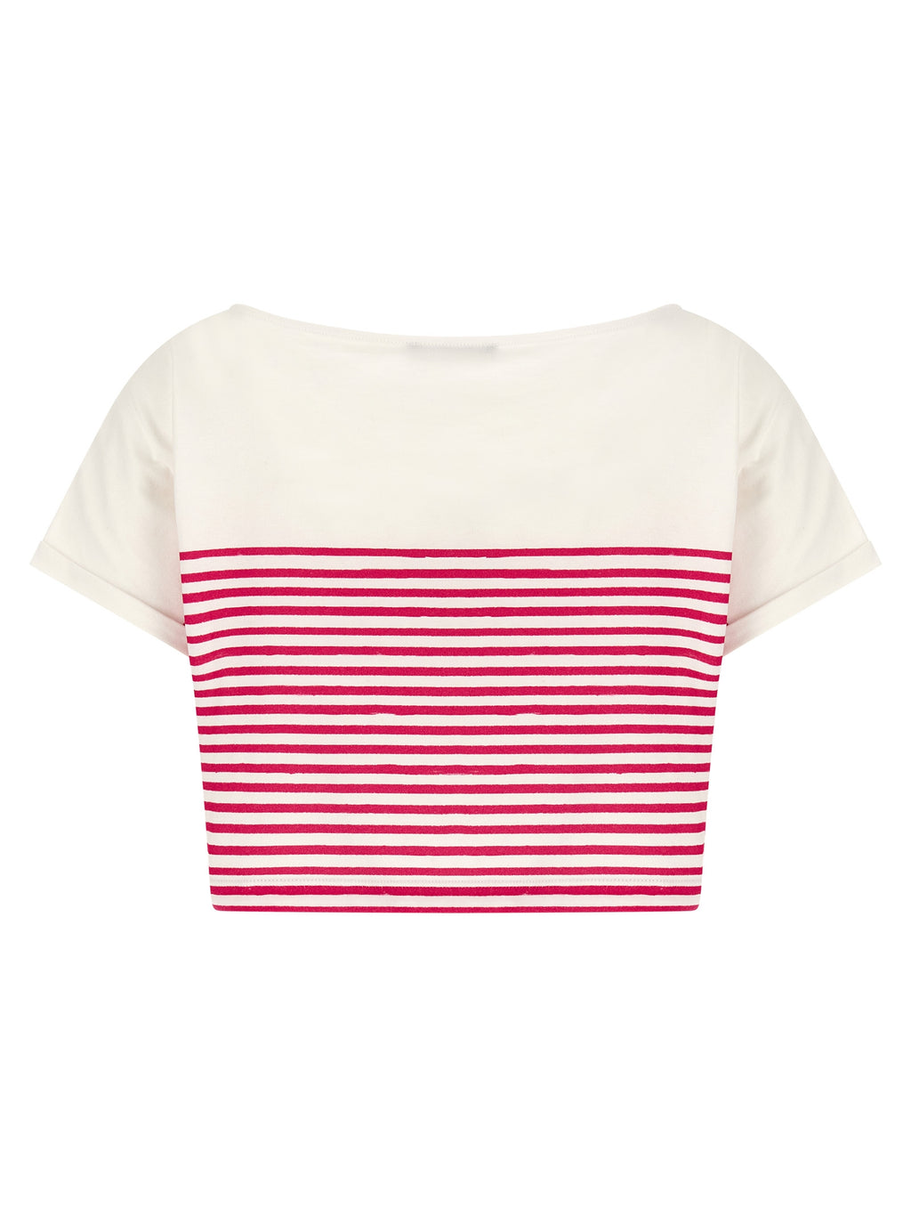 T-shirt en coton fuchsia