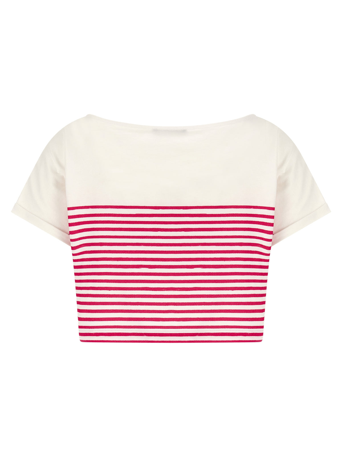 T-shirt en coton fuchsia