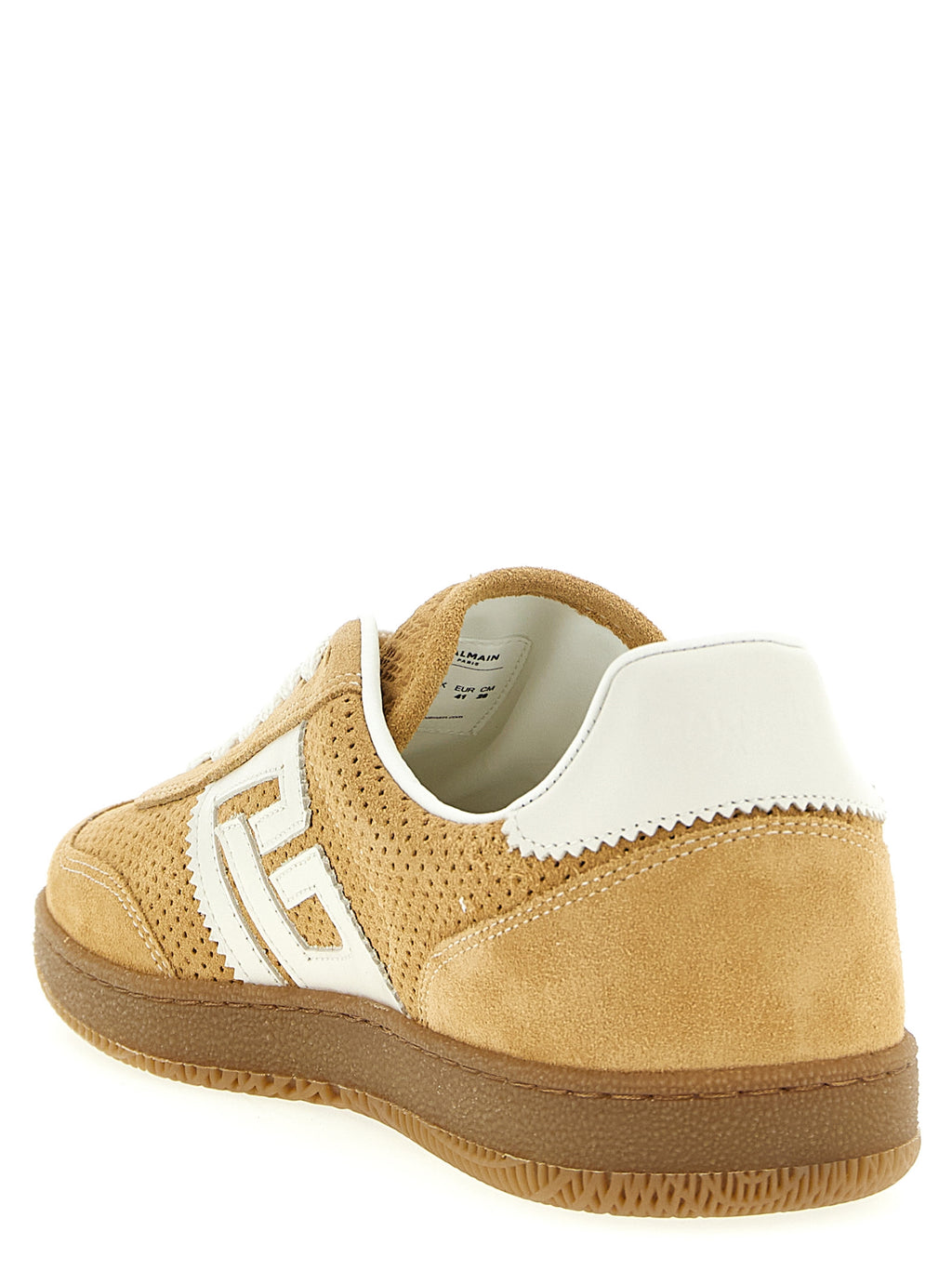 Baskets en daim beige