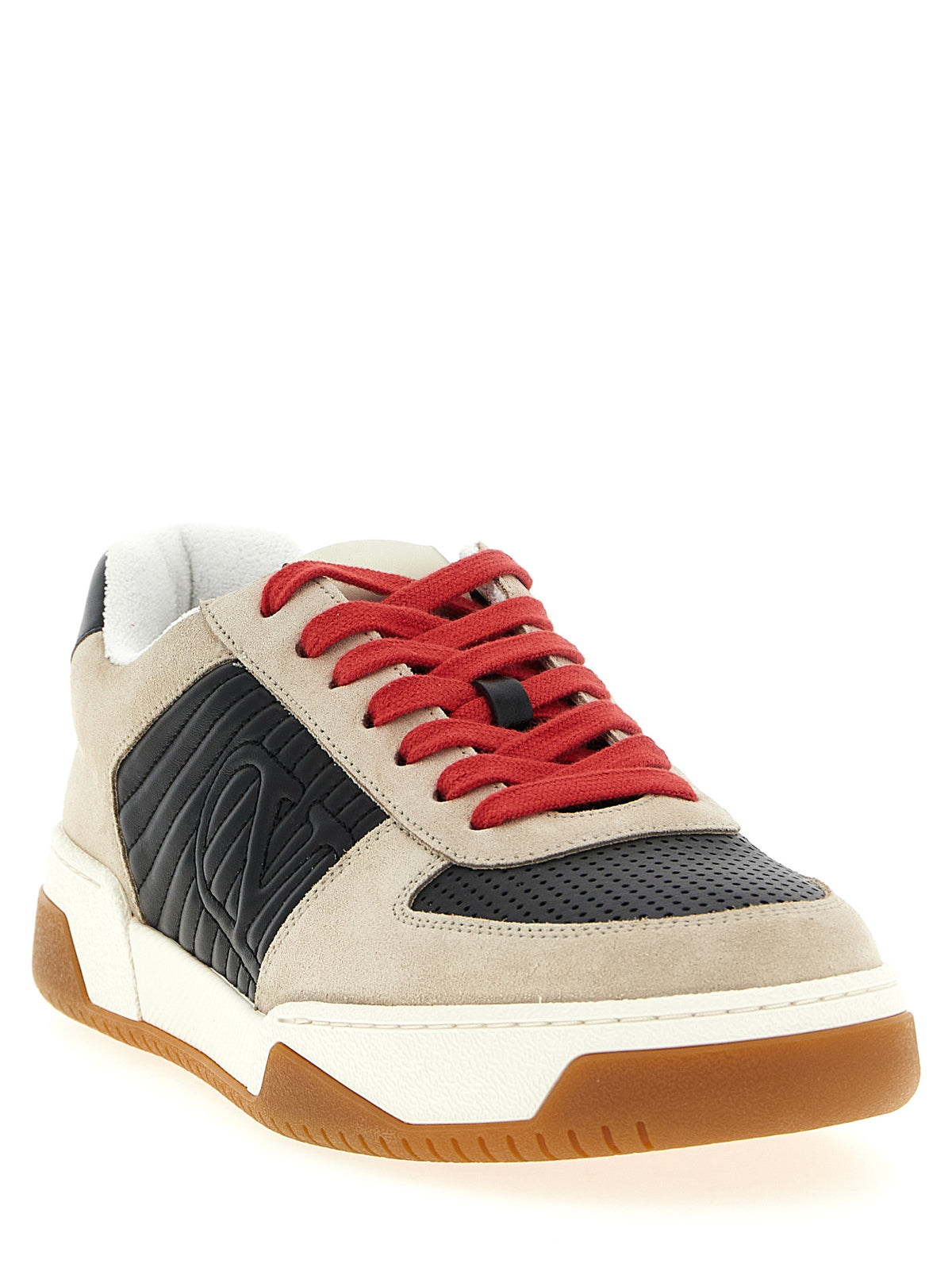 Multicolour Leather Sneakers