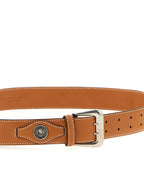 Ceinture en cuir marron