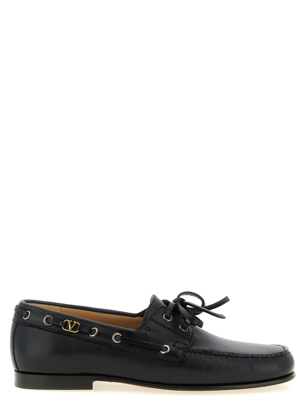 Black Leather Loafers