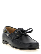 Black Leather Loafers