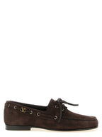Mocassins en daim marron