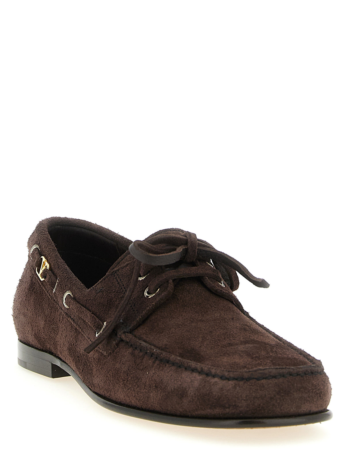 Mocassins en daim marron