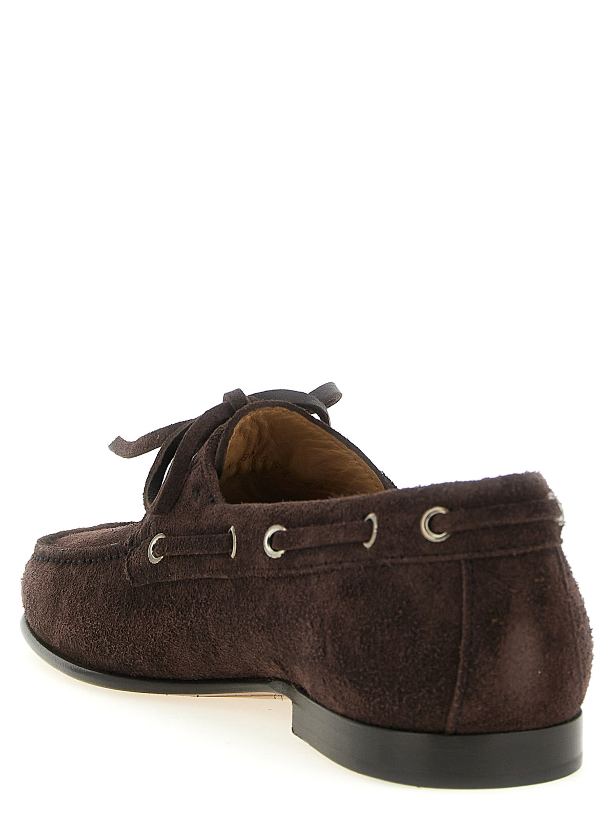 Mocassins en daim marron