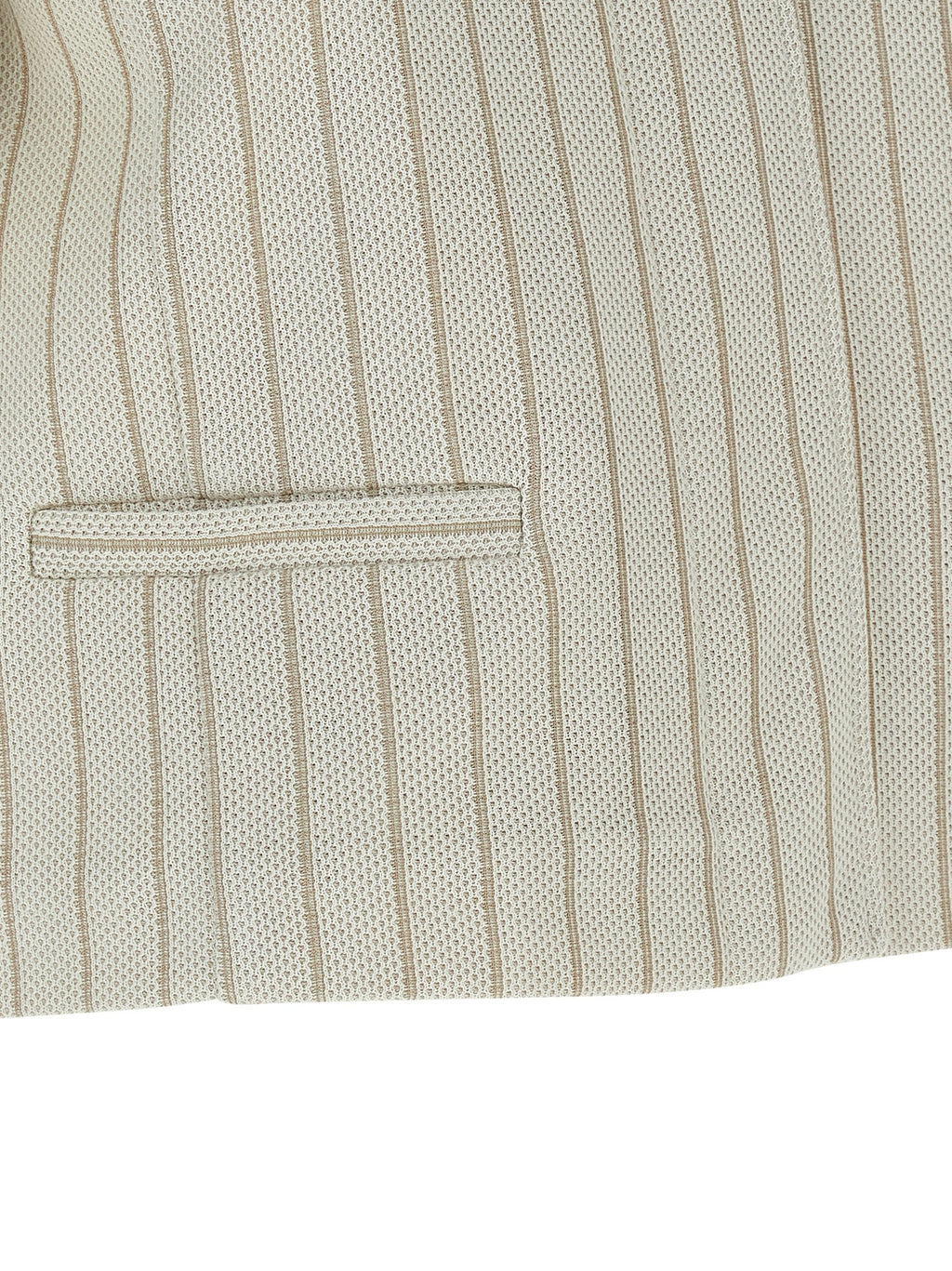 Veste en coton beige