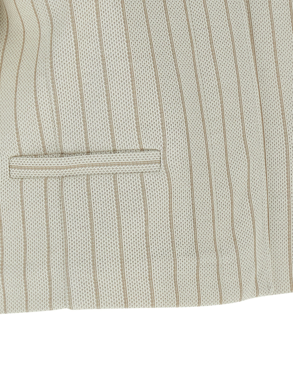 Veste en coton beige