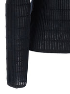 Gilet en soie bleu