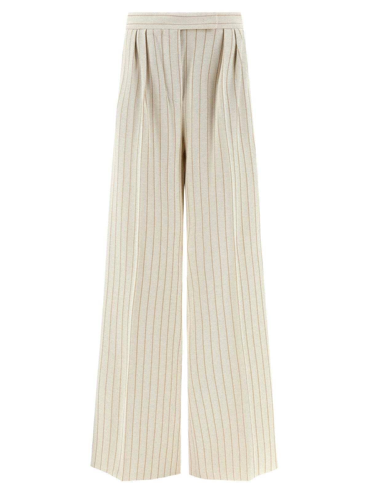 White Cotton Trousers