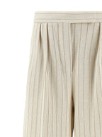 White Cotton Trousers