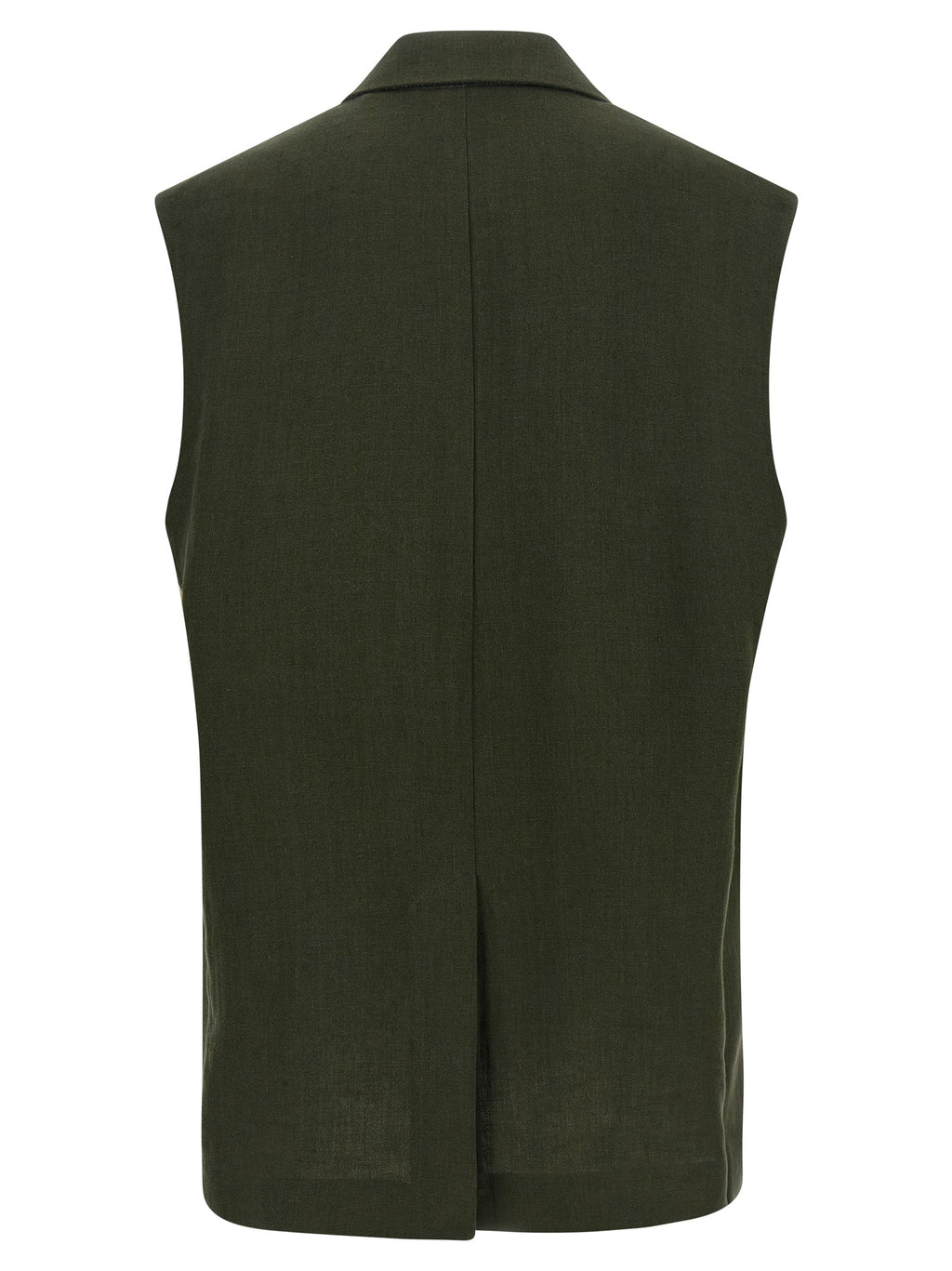 Veste en lin verte