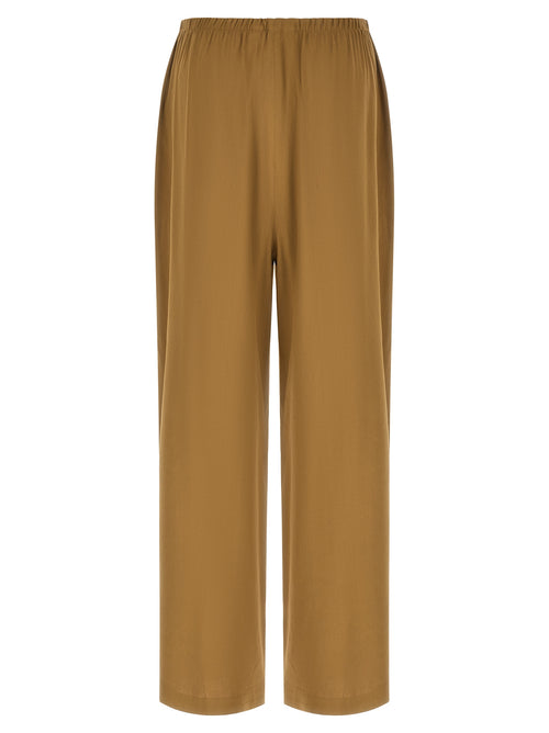 Beige Linen Trousers