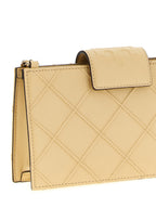 Lambskin Card Holder – Beige