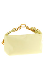 Sac à main en cuir jaune