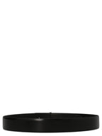 Ceinture en cuir noir