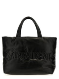 Black Leather Tote Bag