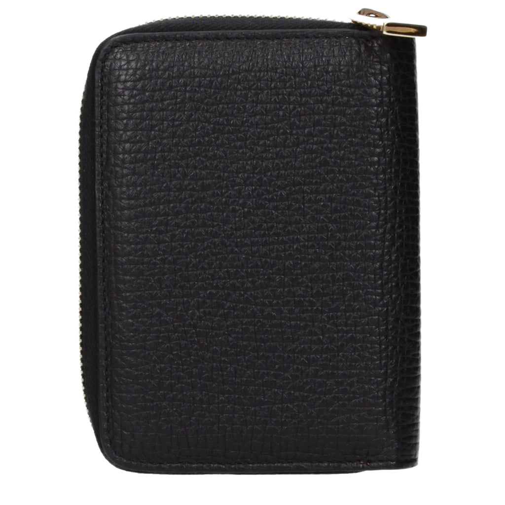 Portefeuille en cuir – Noir