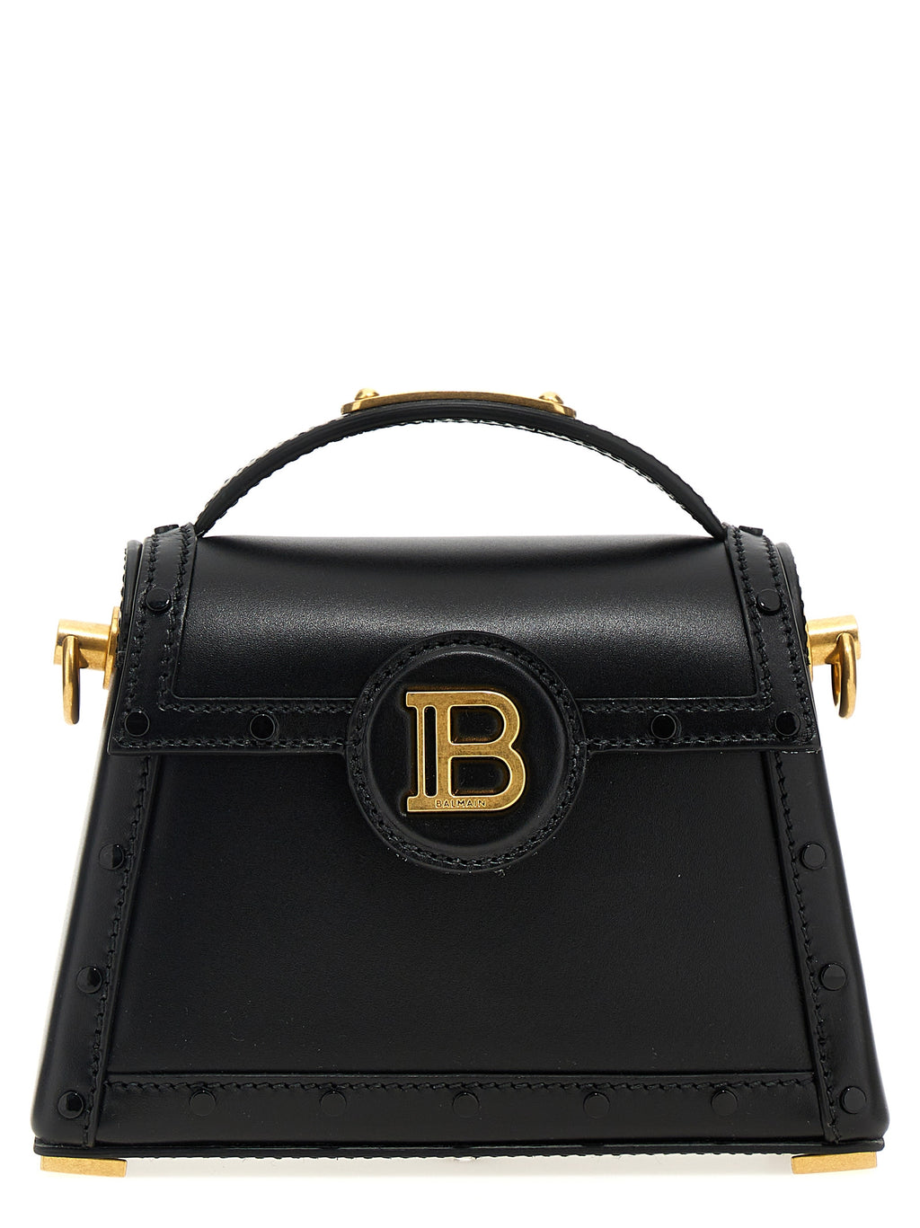 Sac à main en cuir noir