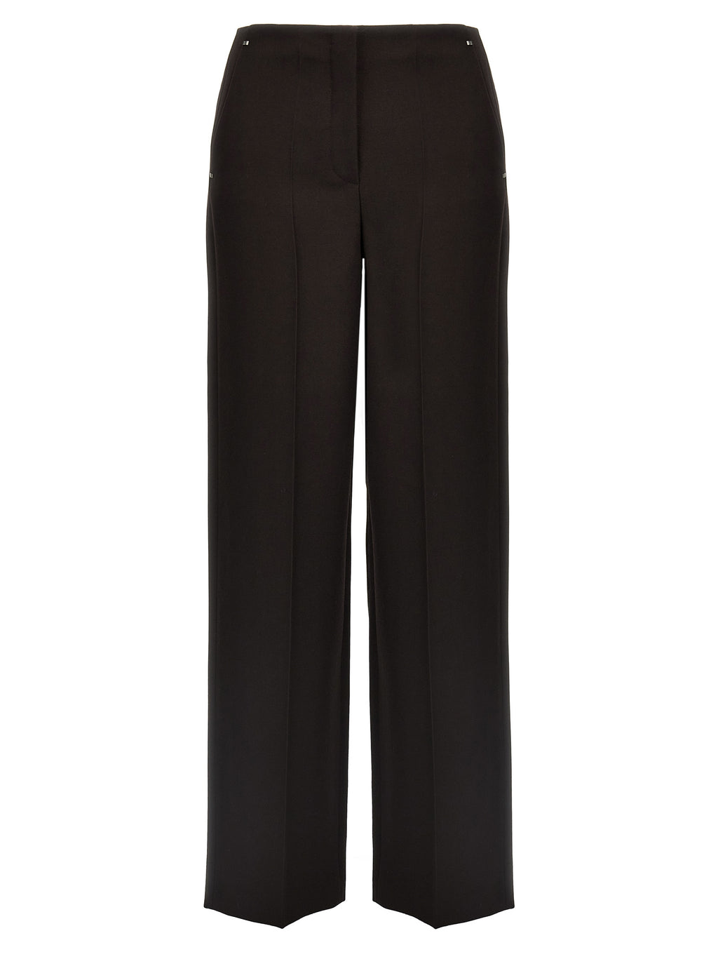 Purple Virgin Wool Trousers
