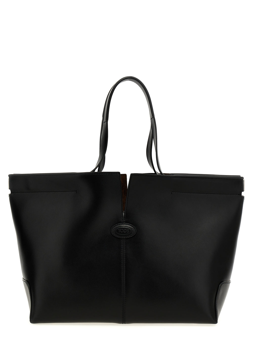 Sac cabas en daim noir