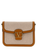 Sac à bandoulière en coton multicolore