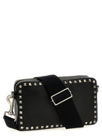 Rockstud Crossbody Bag – Black