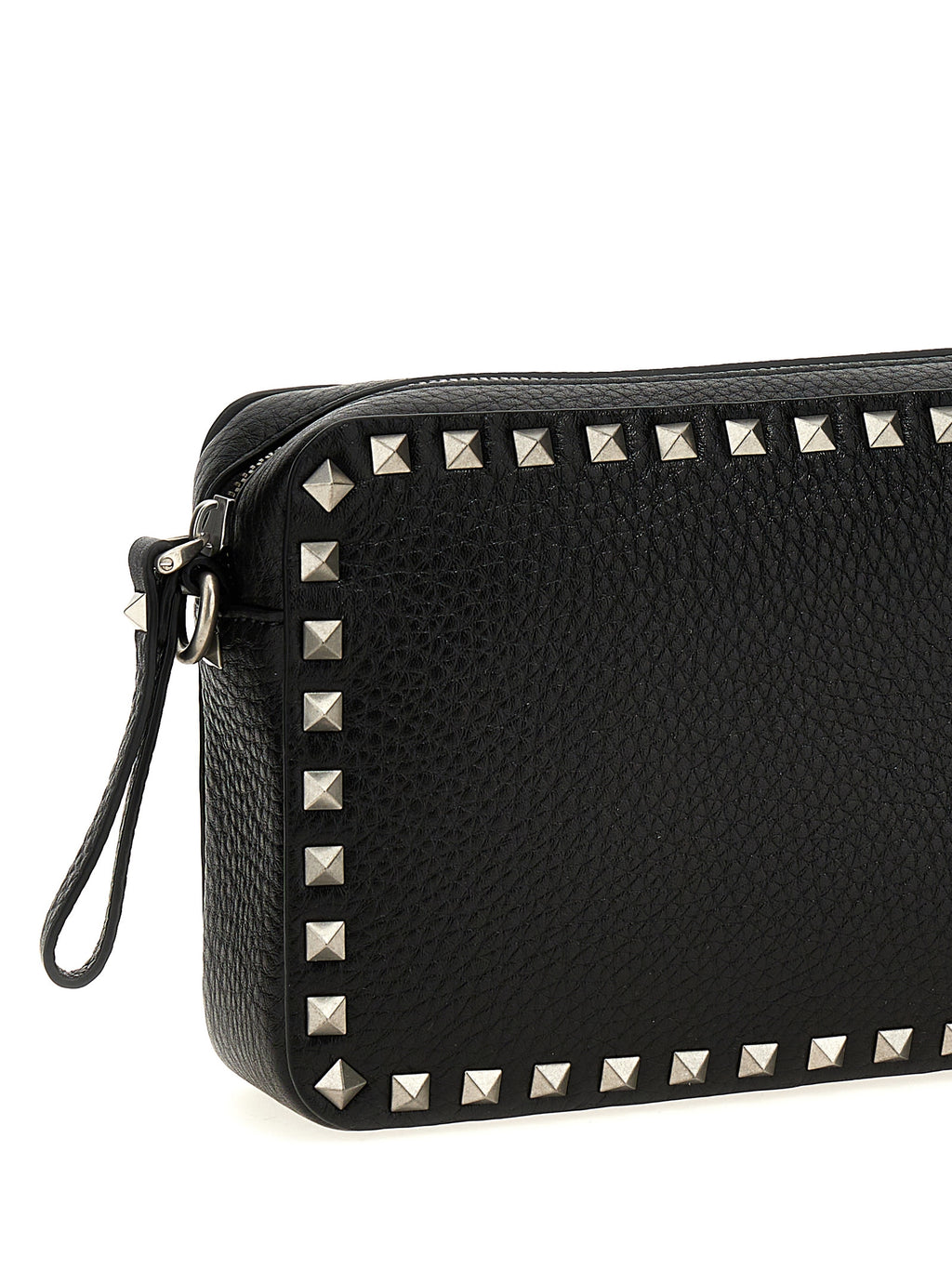 Rockstud Crossbody Bag – Black