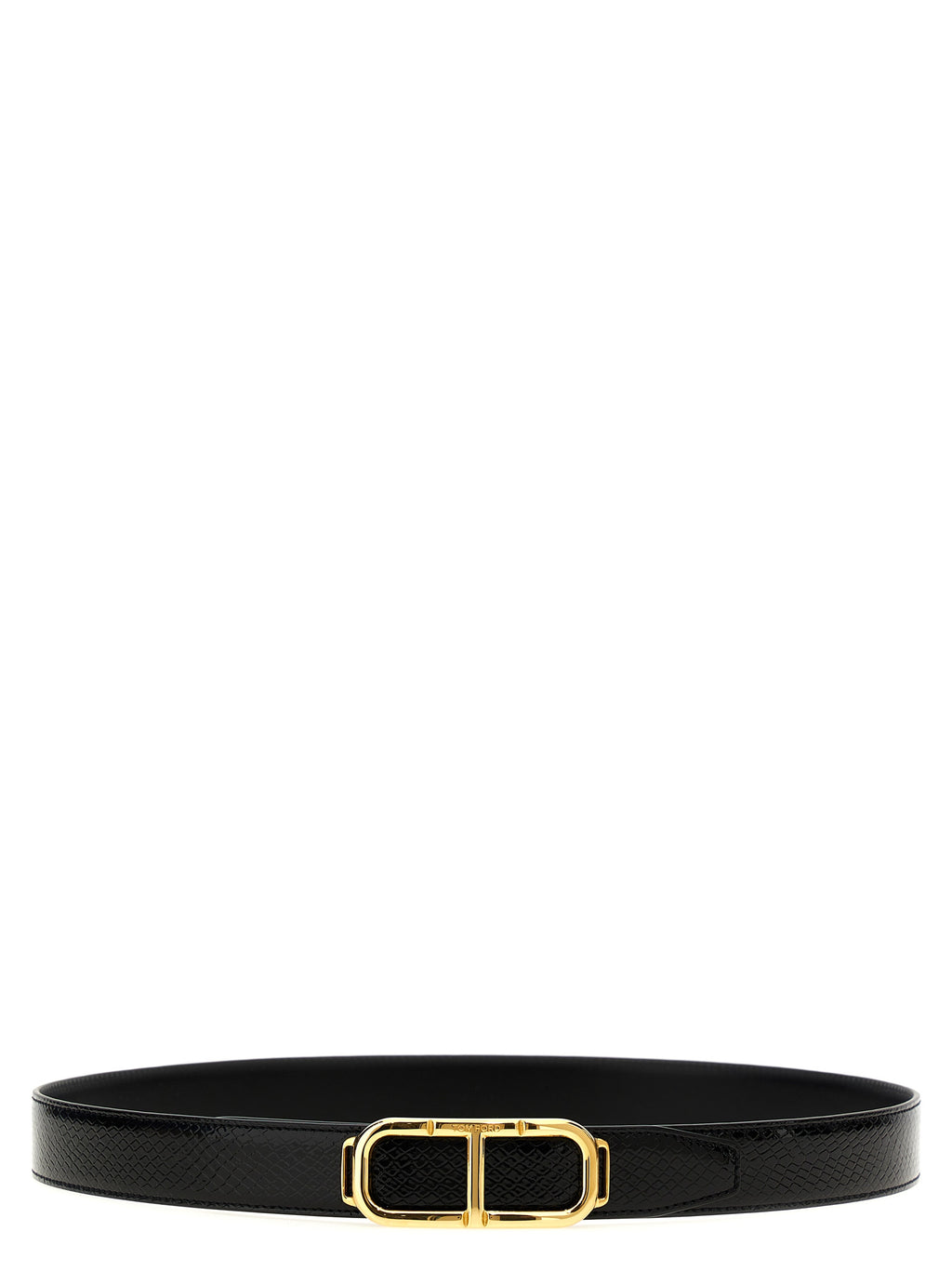 Ceinture en cuir noir