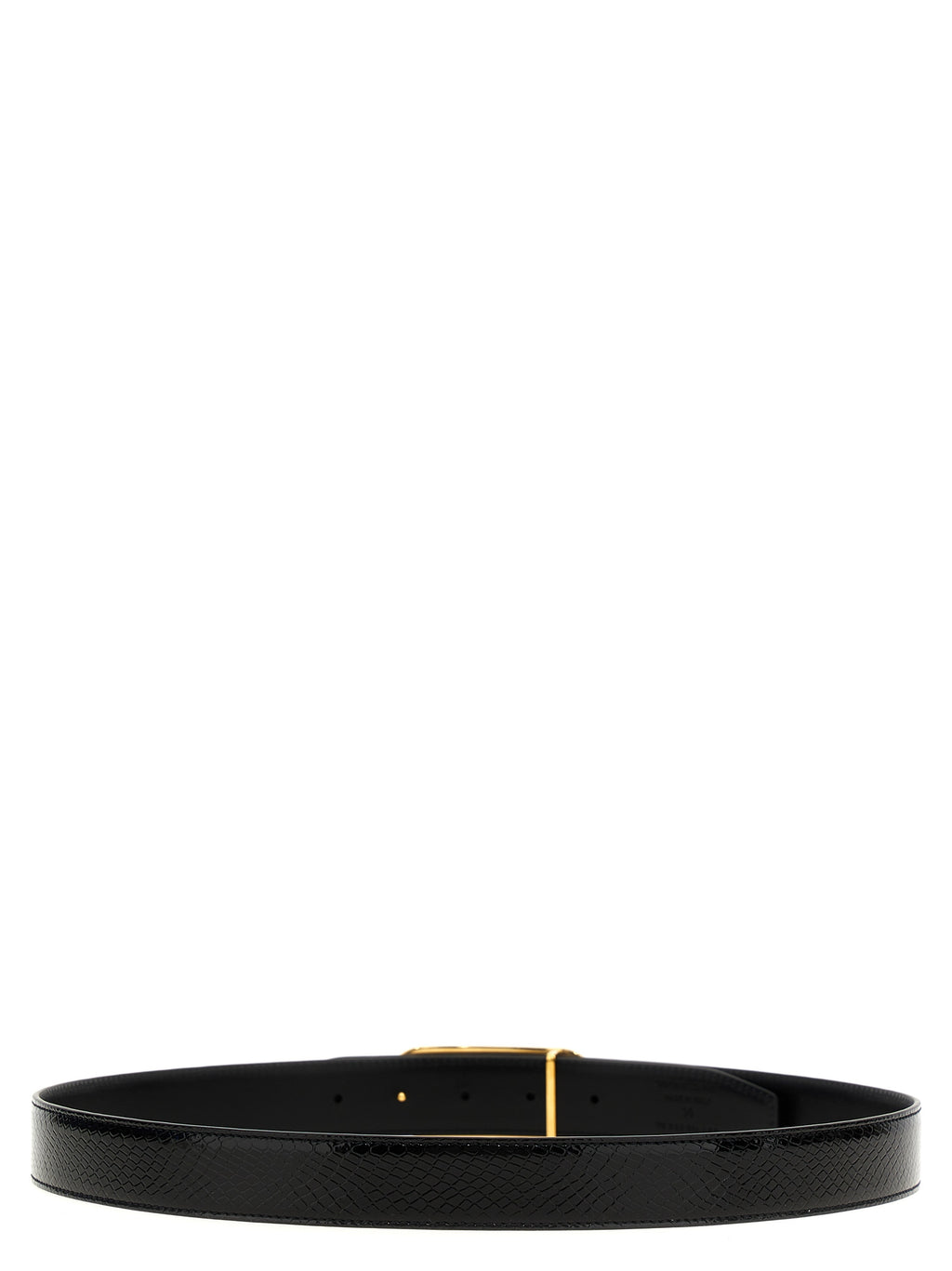 Ceinture en cuir noir