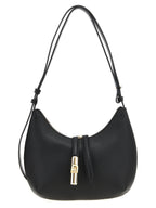 Sac à bandoulière en cuir noir