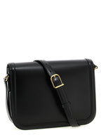 Black Leather Shoulder Bag
