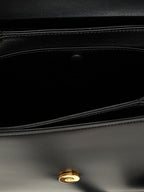 Black Leather Shoulder Bag