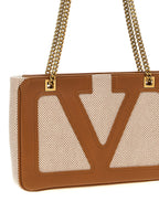 Sac fourre-tout en coton beige