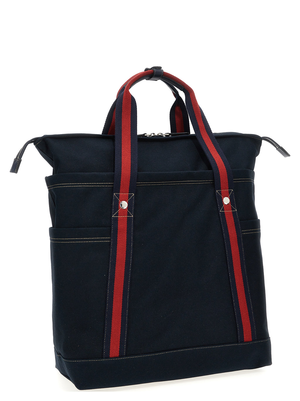 Sac fourre-tout en coton bleu