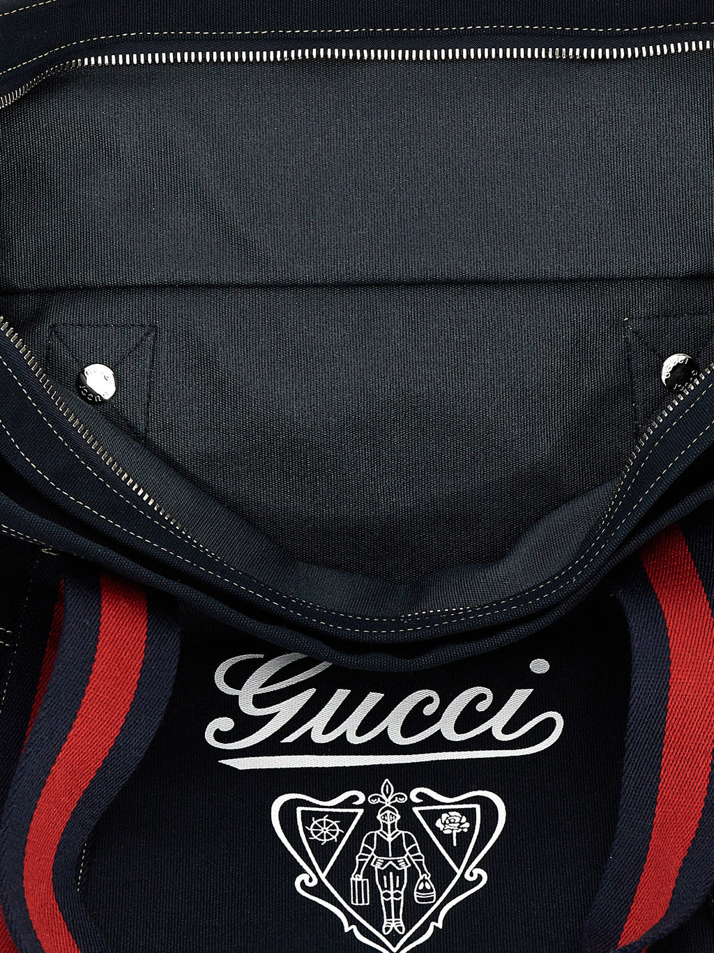 Sac fourre-tout en coton bleu