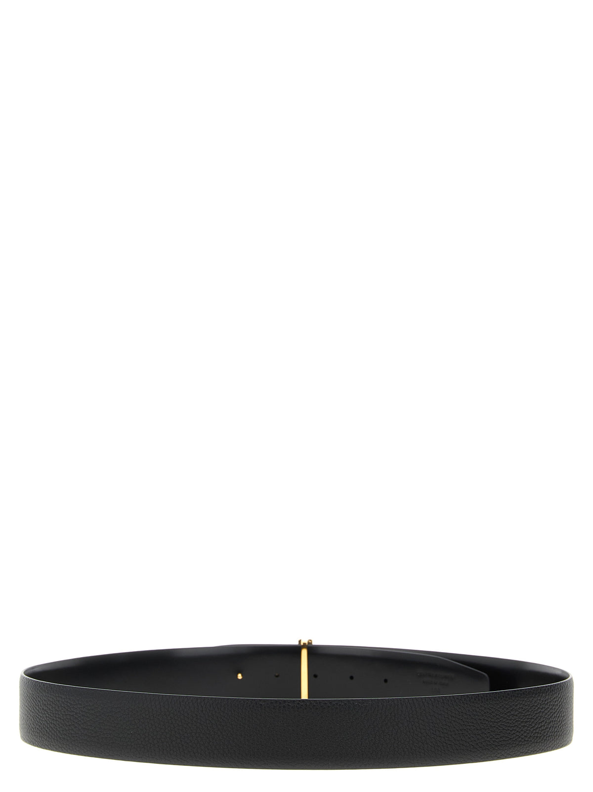 Ceinture en cuir noir