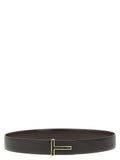Ceinture en cuir marron