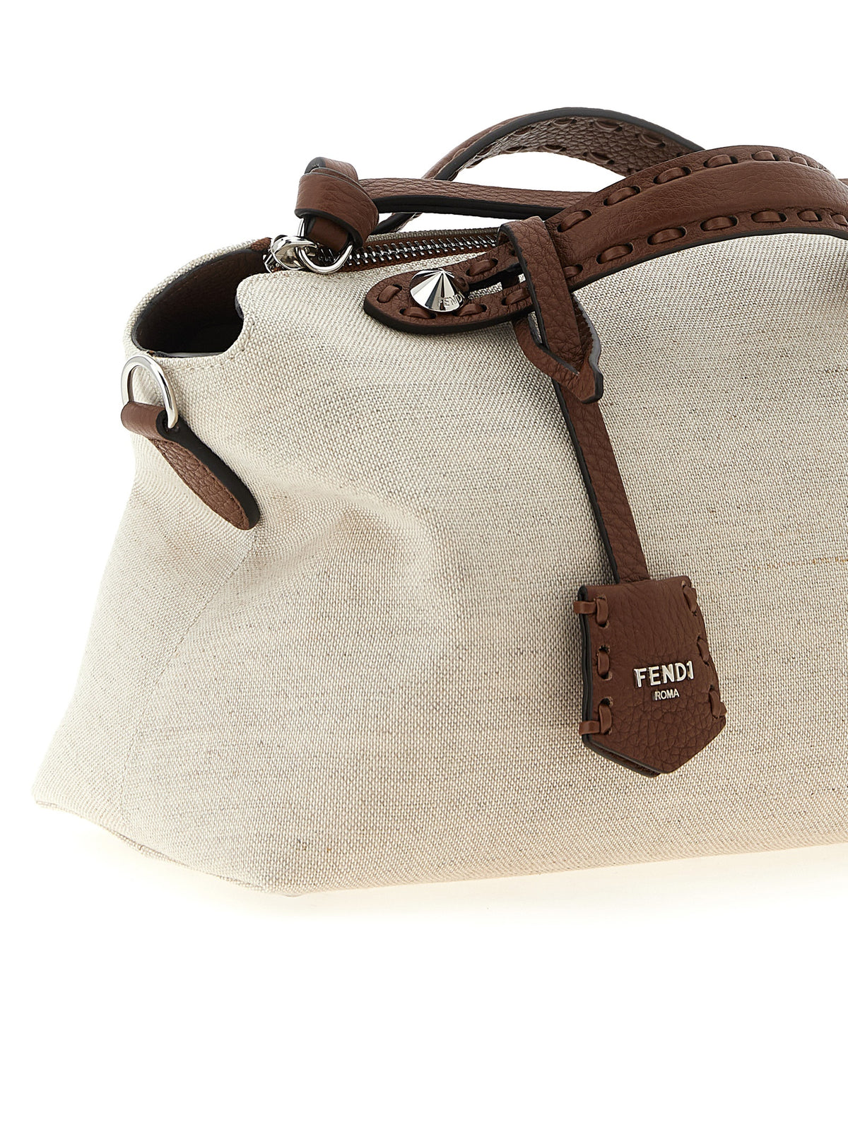 Sac à main synthétique beige